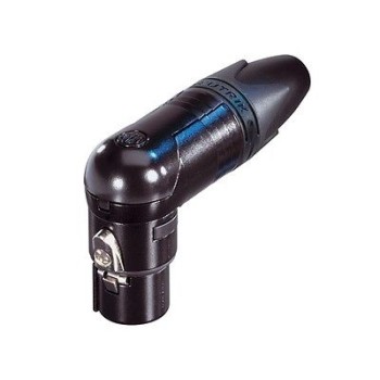 e Molla Guidacavo XLR3FXM CANNON XLR 3 Poli Femmina in metallo Nichel