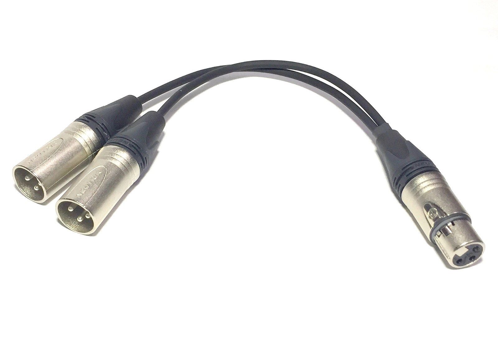 Compatibile Con Microfono Registratore Studio NUOSIYA Maschio e Femmina XLR di Alta Qualità Maschio Xlr a Tre Poli Verso Femmina XLR Alimentazione Phantom Mixer Altoparlante Cavo XLR Blu, 2m
